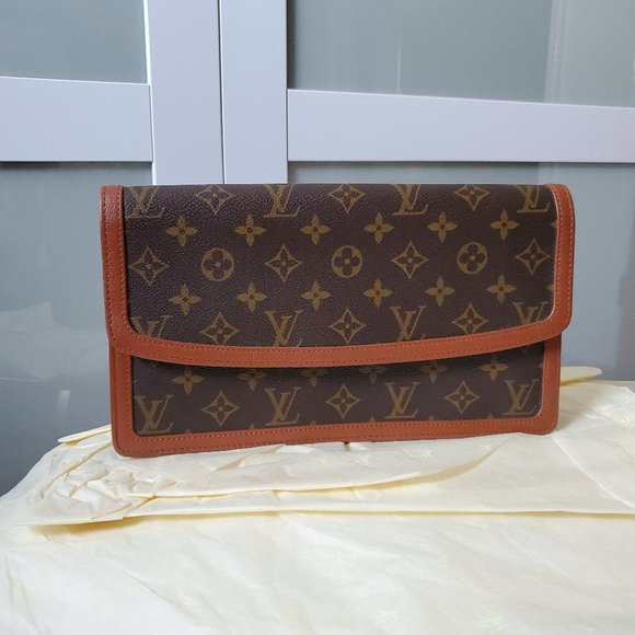 LOUIS VUITTON Pochette Dame GM Monogram Clutch - Picture 1 of 7